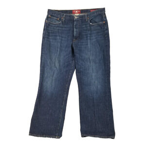 Lucky Brand 181 Relaxed Straight Jeans Mens 38x30‎ Blue Denim 100% Cotton Casual